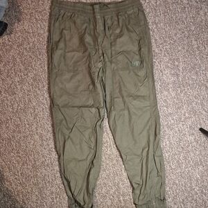 Puma Men's Olive Cargo Pants